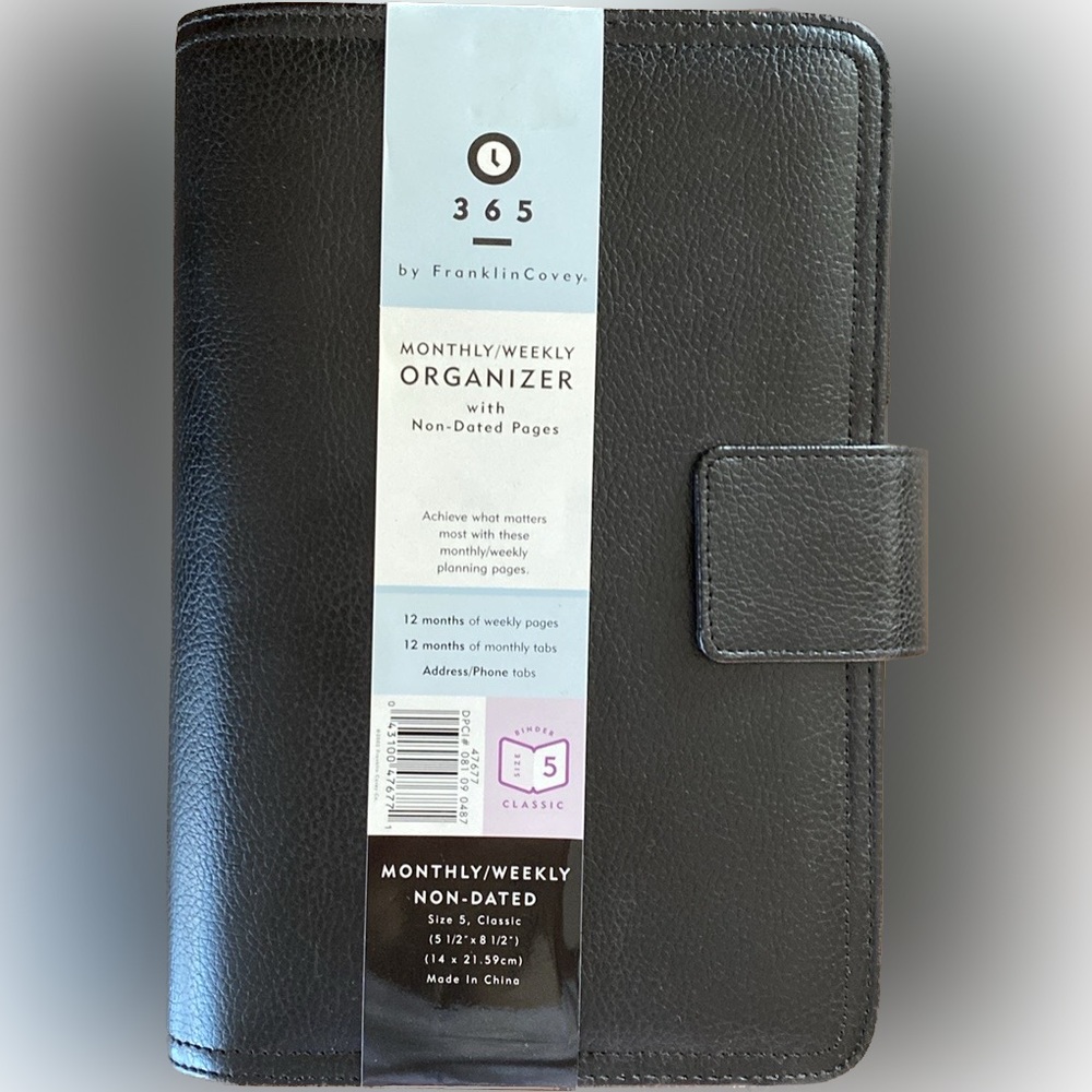 REAL Y2K brand new non-dated planner from 2003/2004